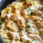One Pot Chicken Alfredo Pasta
