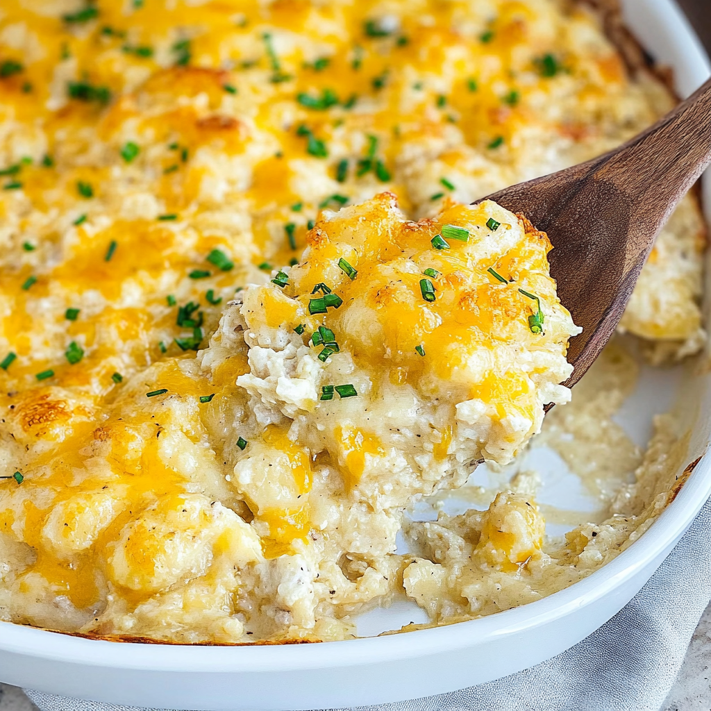 Recipe preparation for Potatoes Romanoff