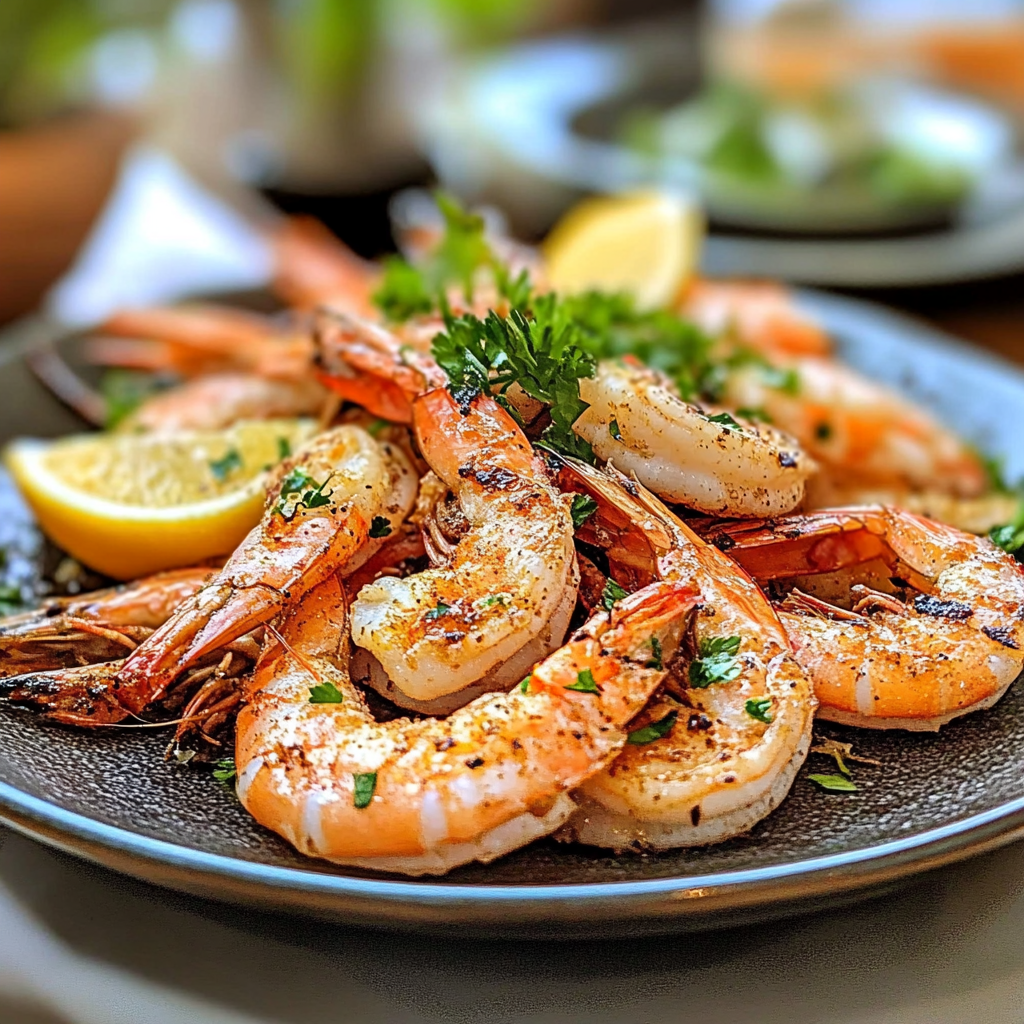 Recipe preparation for Juicy Shrimp Recipe