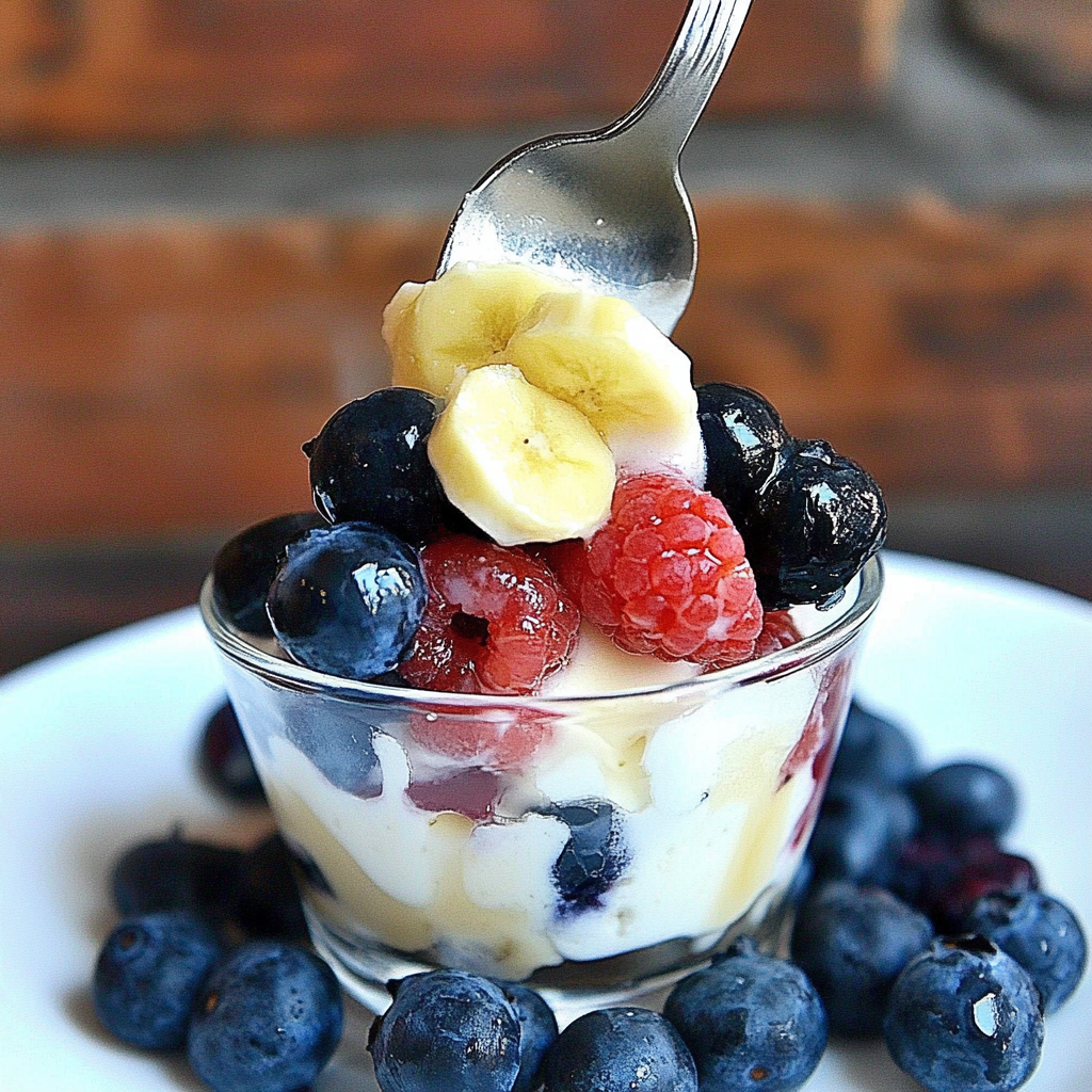 Recipe preparation for Mixed Berry Mini Trifles
