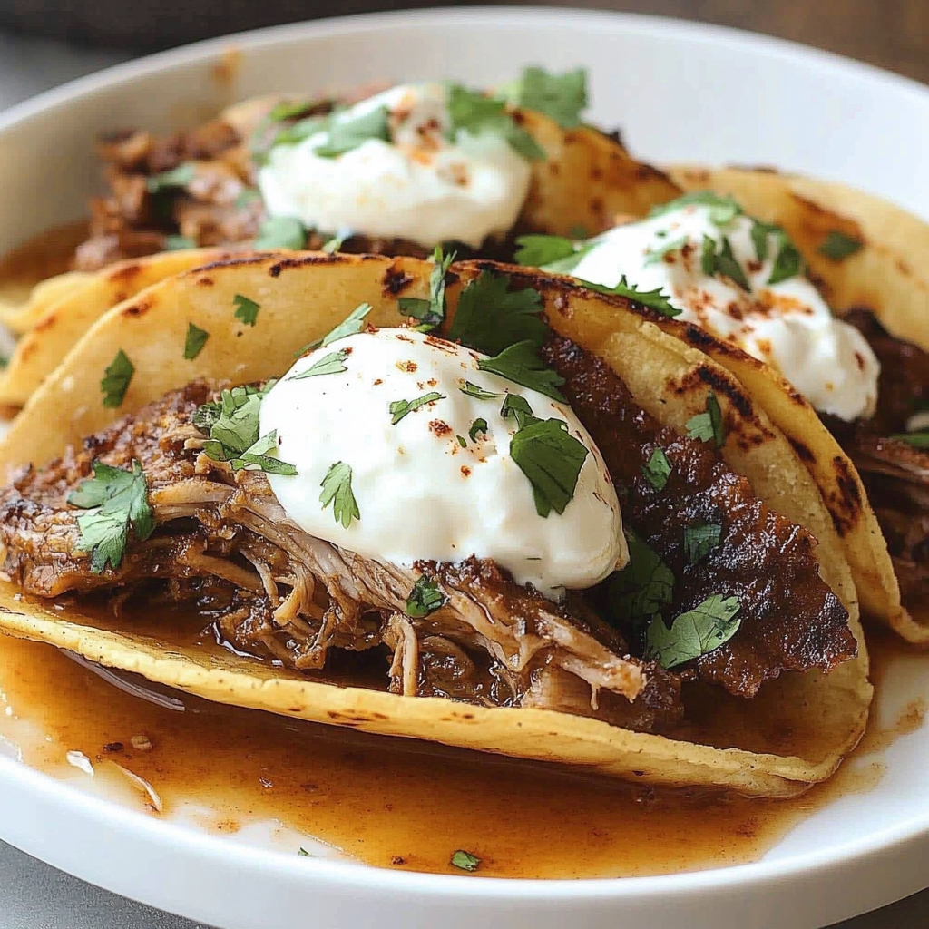 Recipe preparation for Birria Tacos with Consomme