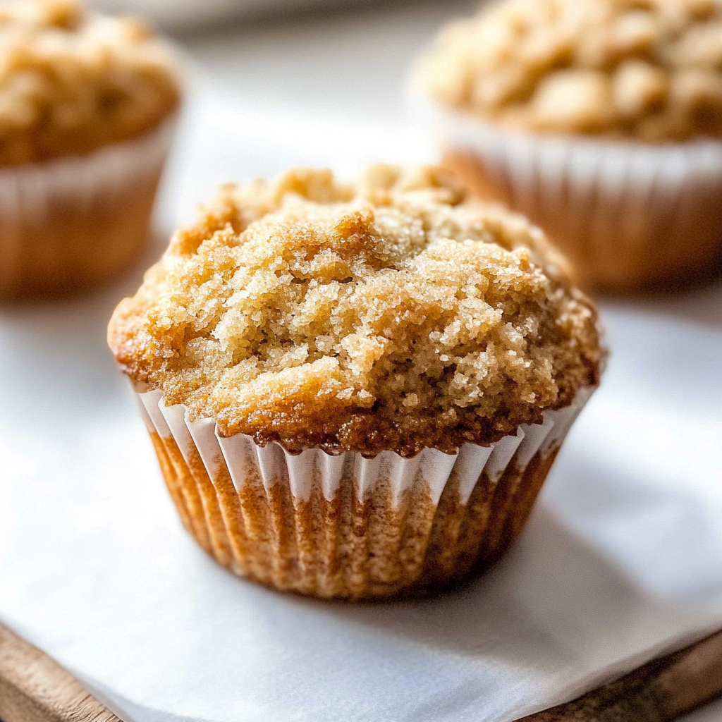 Recipe preparation for Banana Crumb Muffins