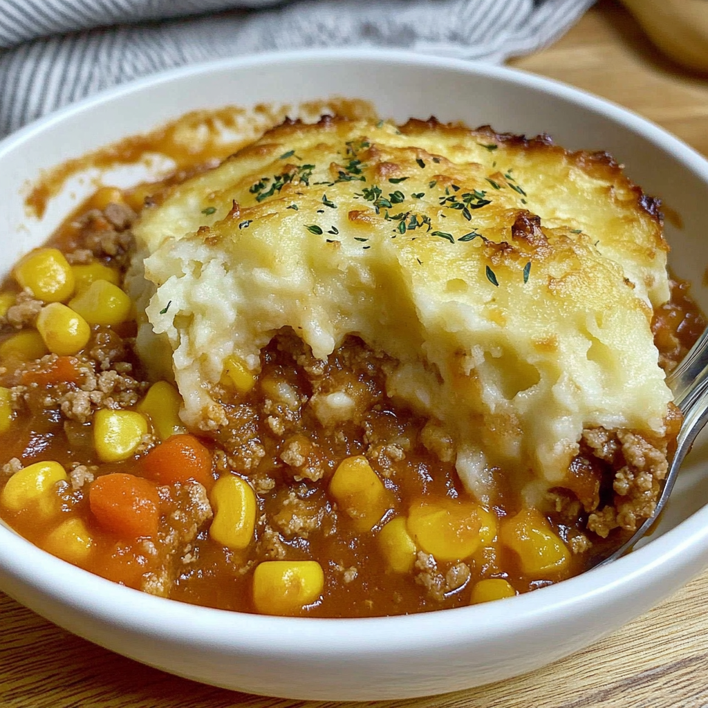 Recipe preparation for Quick & Easy Shepherd's Pie
