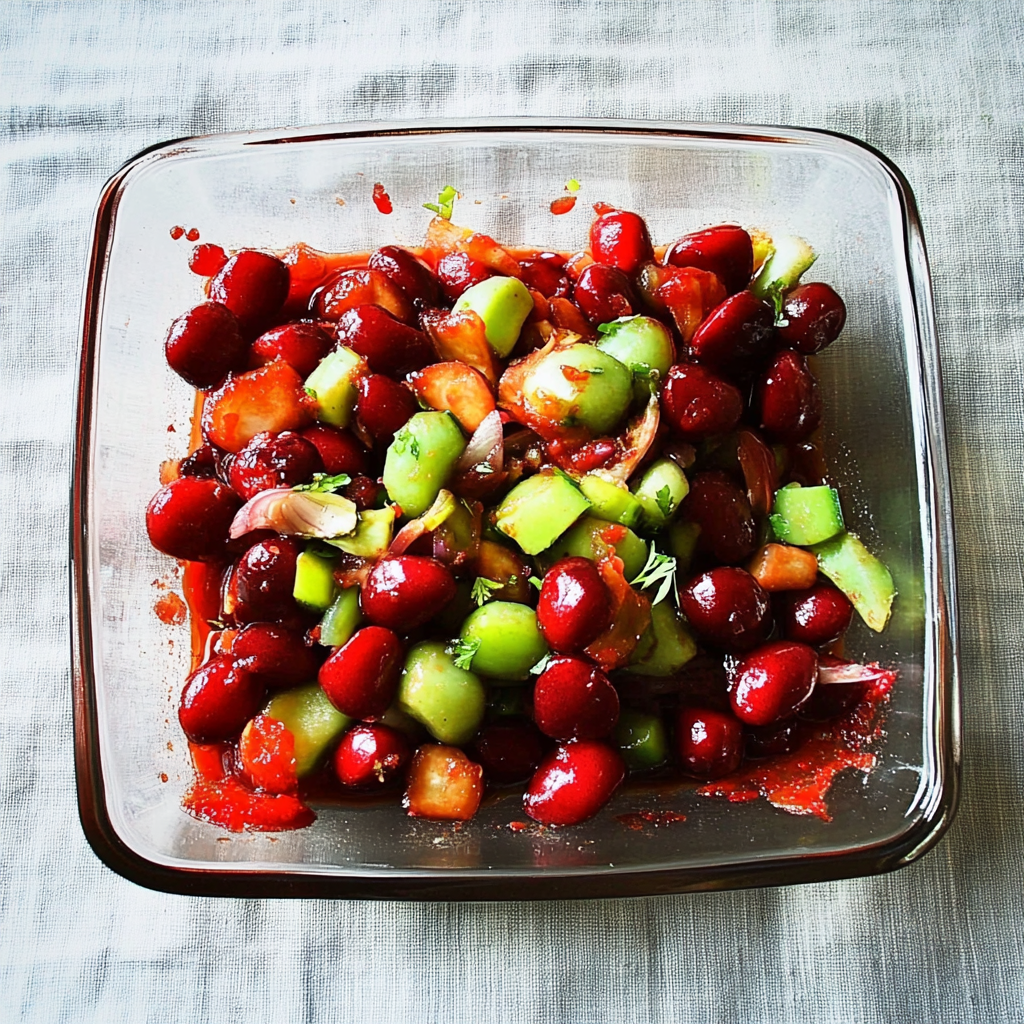 Recipe preparation for Cherry salsa recipe