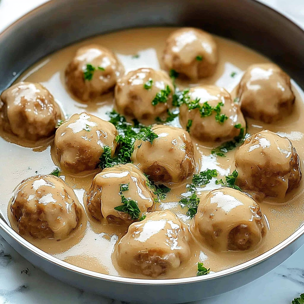Recipe preparation for Swedish Meatballs Gravy