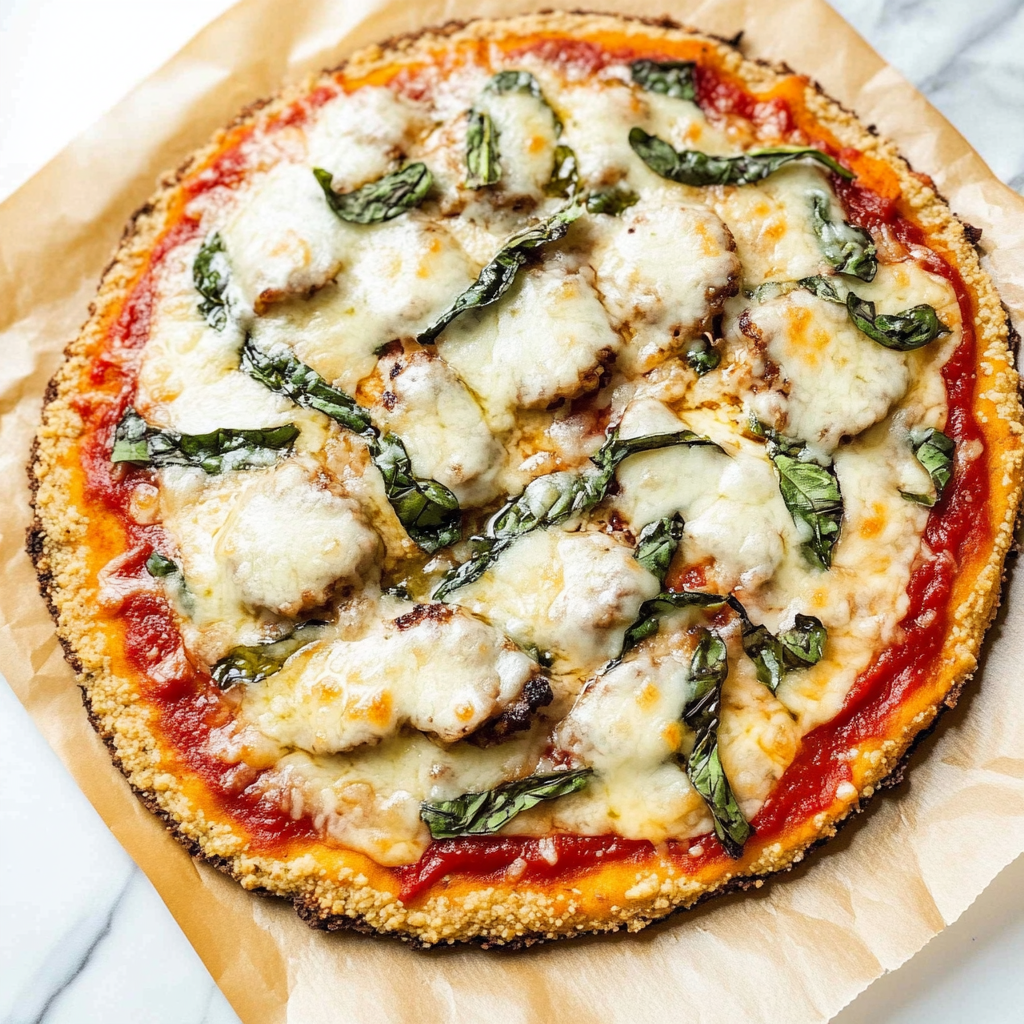 Recipe preparation for Chicken Pizza Crust