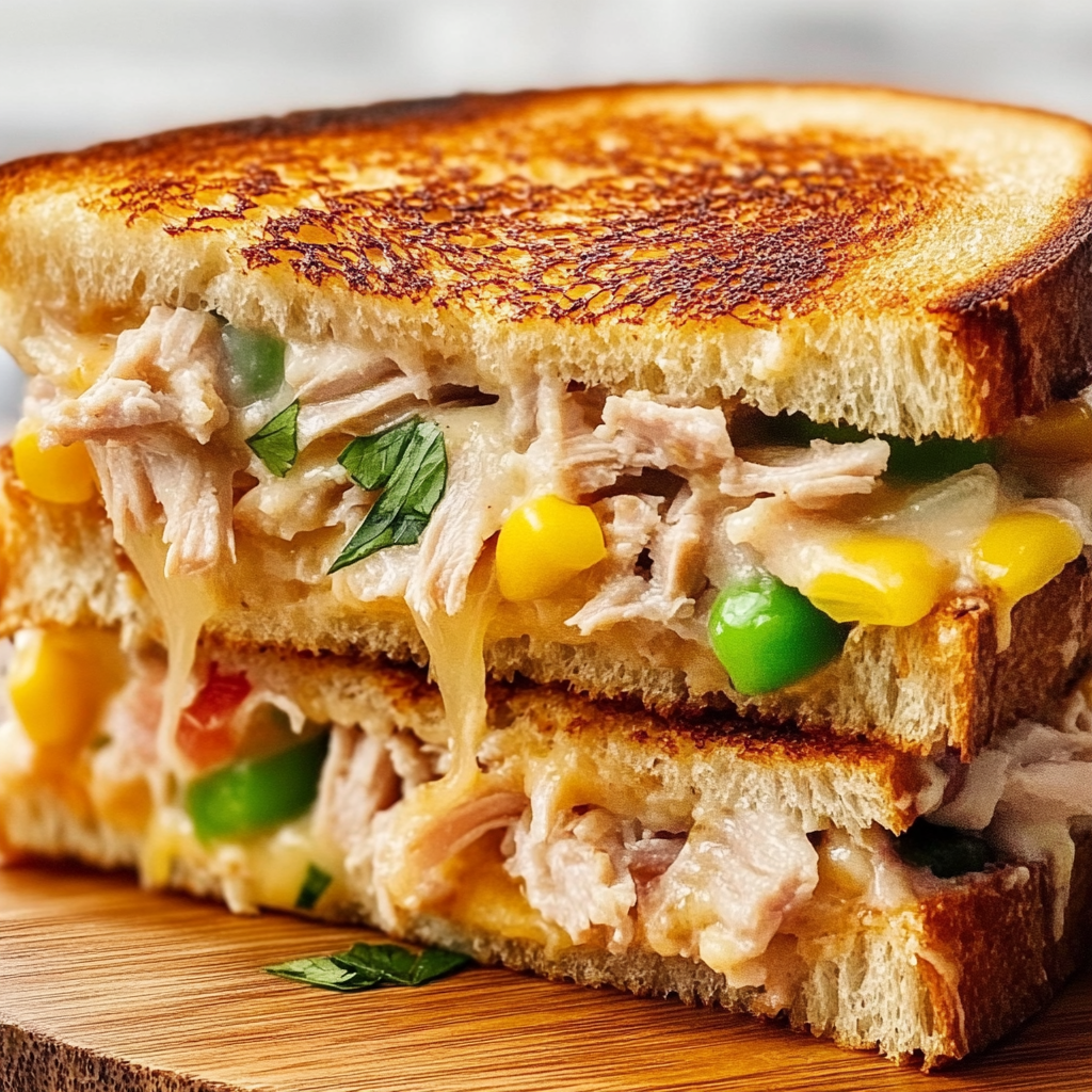 Recipe preparation for Tuna Melt Recipe