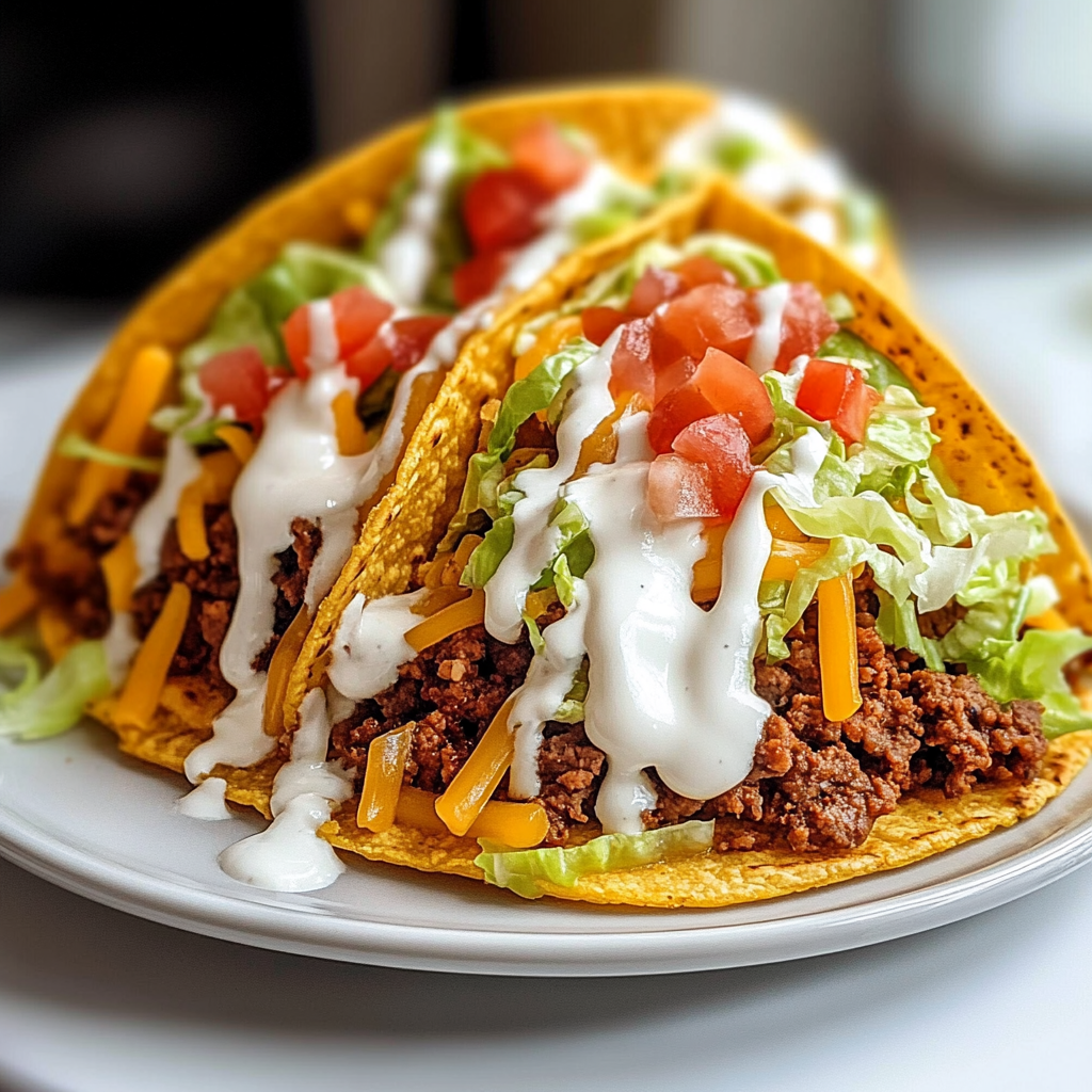 Recipe preparation for 25-Minute Homemade Taco Bell Feast