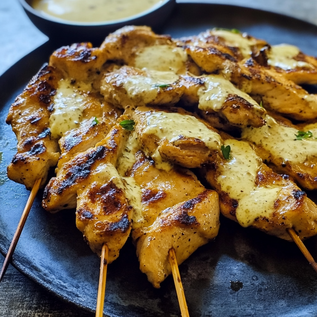 Recipe preparation for Grilled Chicken with Alabama White Sauce