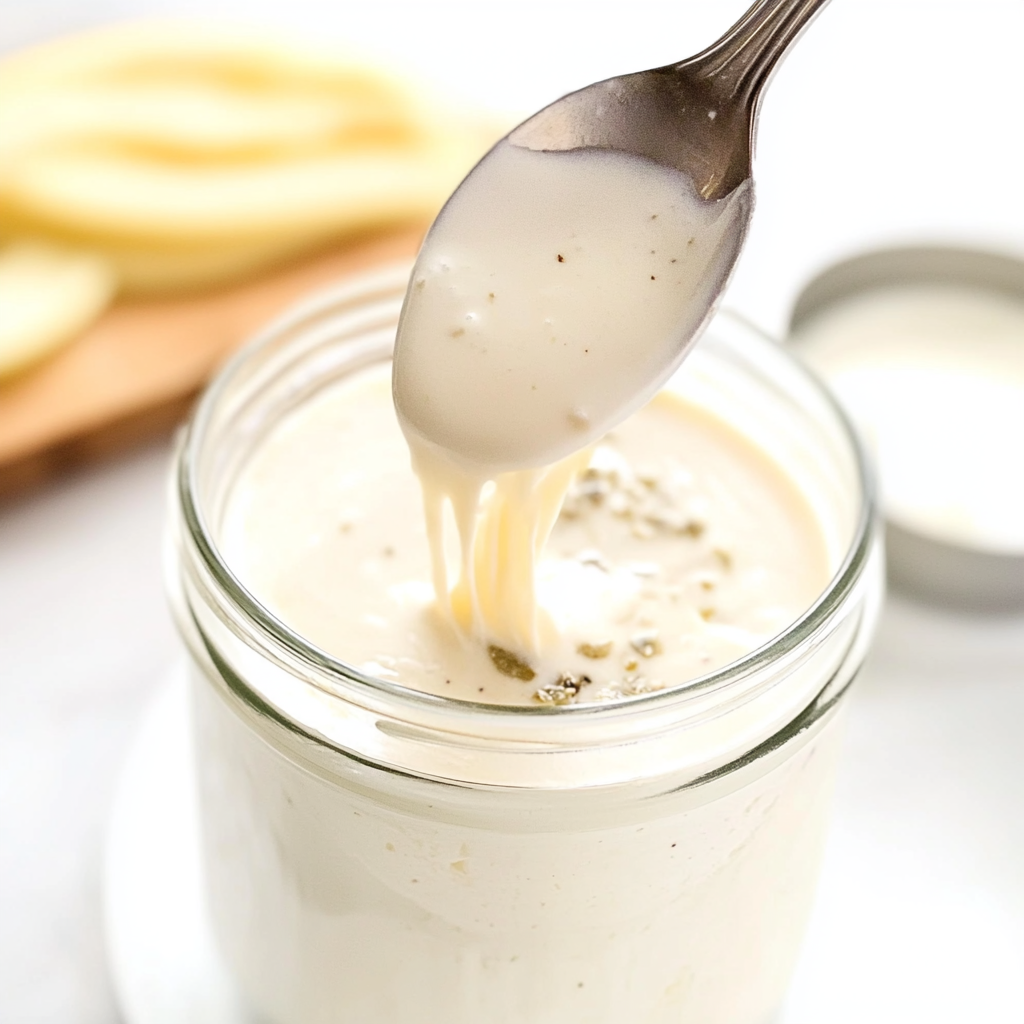 Recipe preparation for Alfredo Sauce