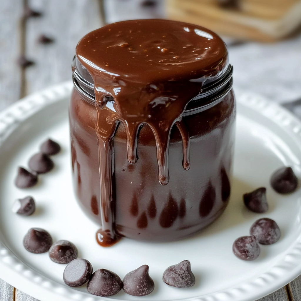Recipe preparation for Hot Fudge Sauce Recipe