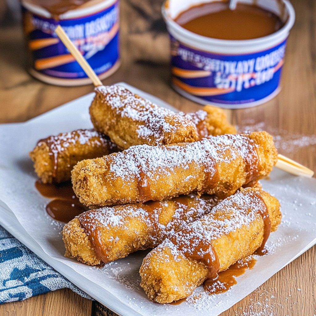 Recipe preparation for Deep Fried Snickers
