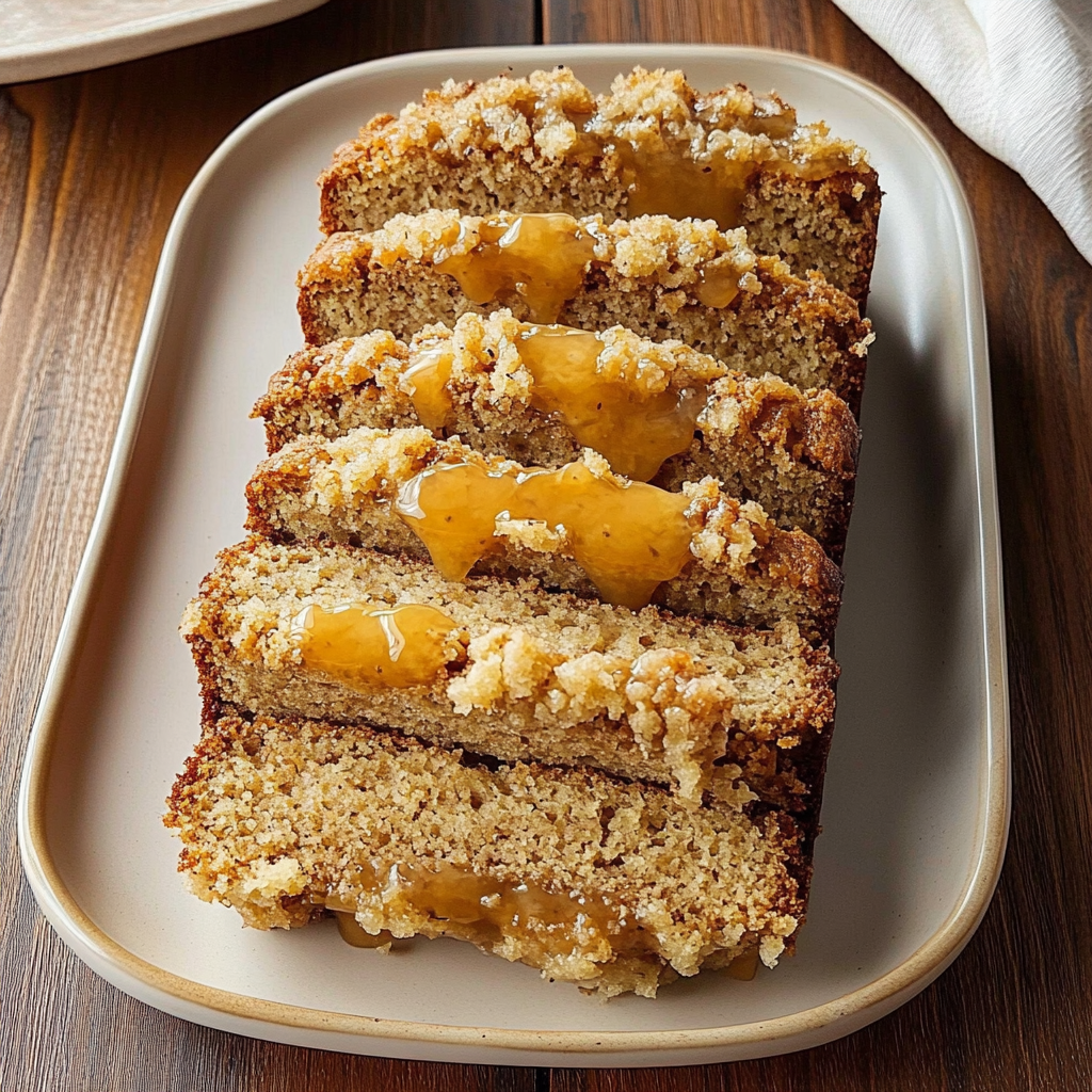 Recipe preparation for Apple Banana Bread