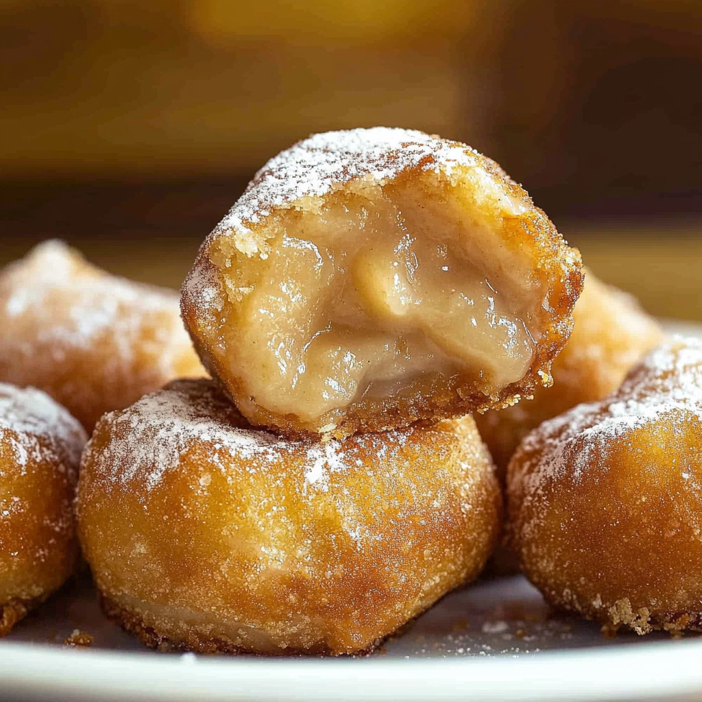 Recipe preparation for Air Fryer Apple Pie Bombs