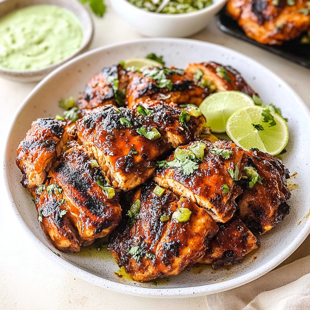 Recipe preparation for Chicken Asado Recipe