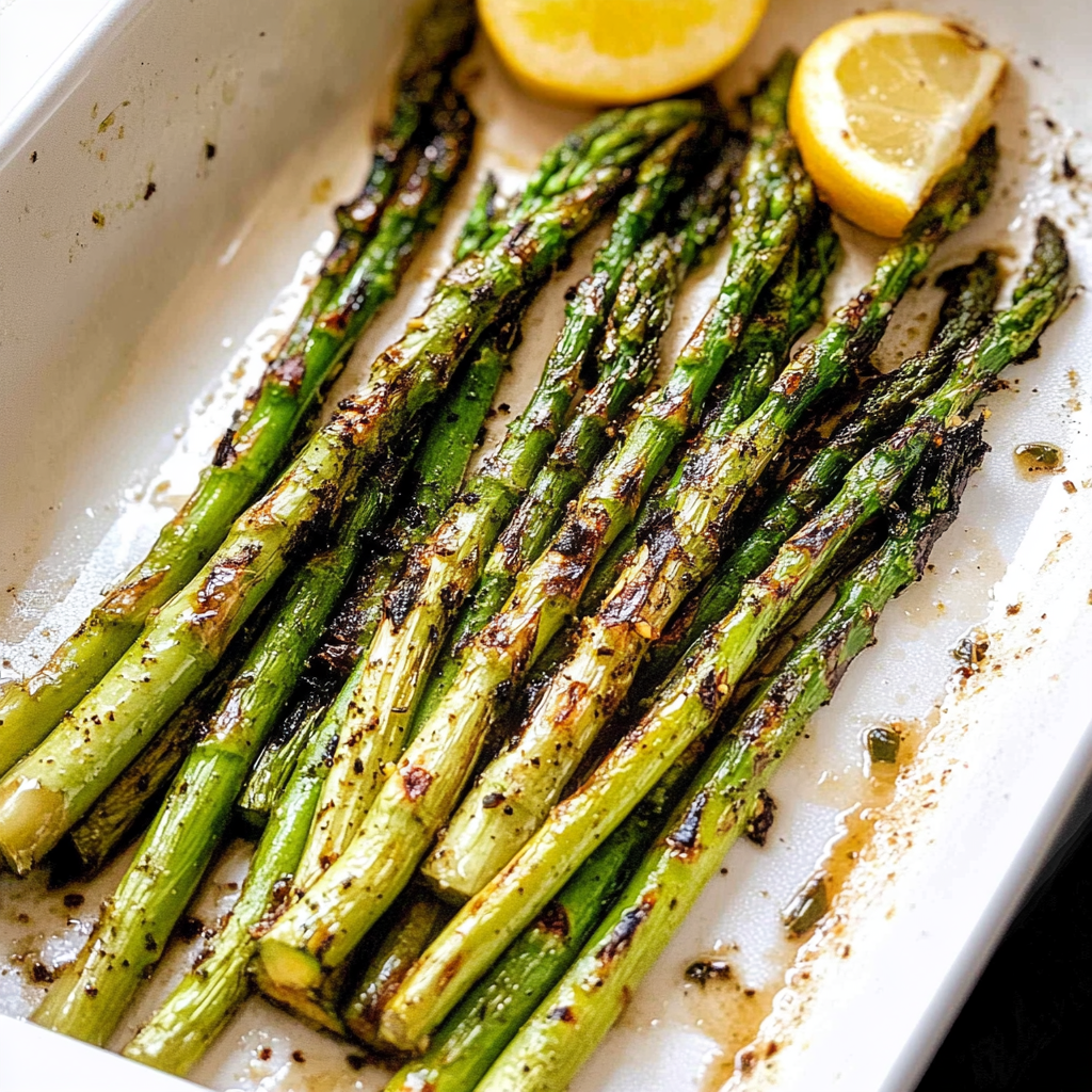 Recipe preparation for Grilled Asparagus Recipe