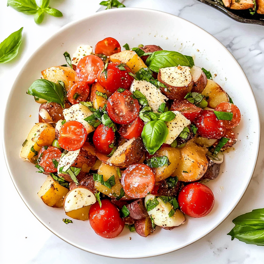 Recipe preparation for Panzanella Salad