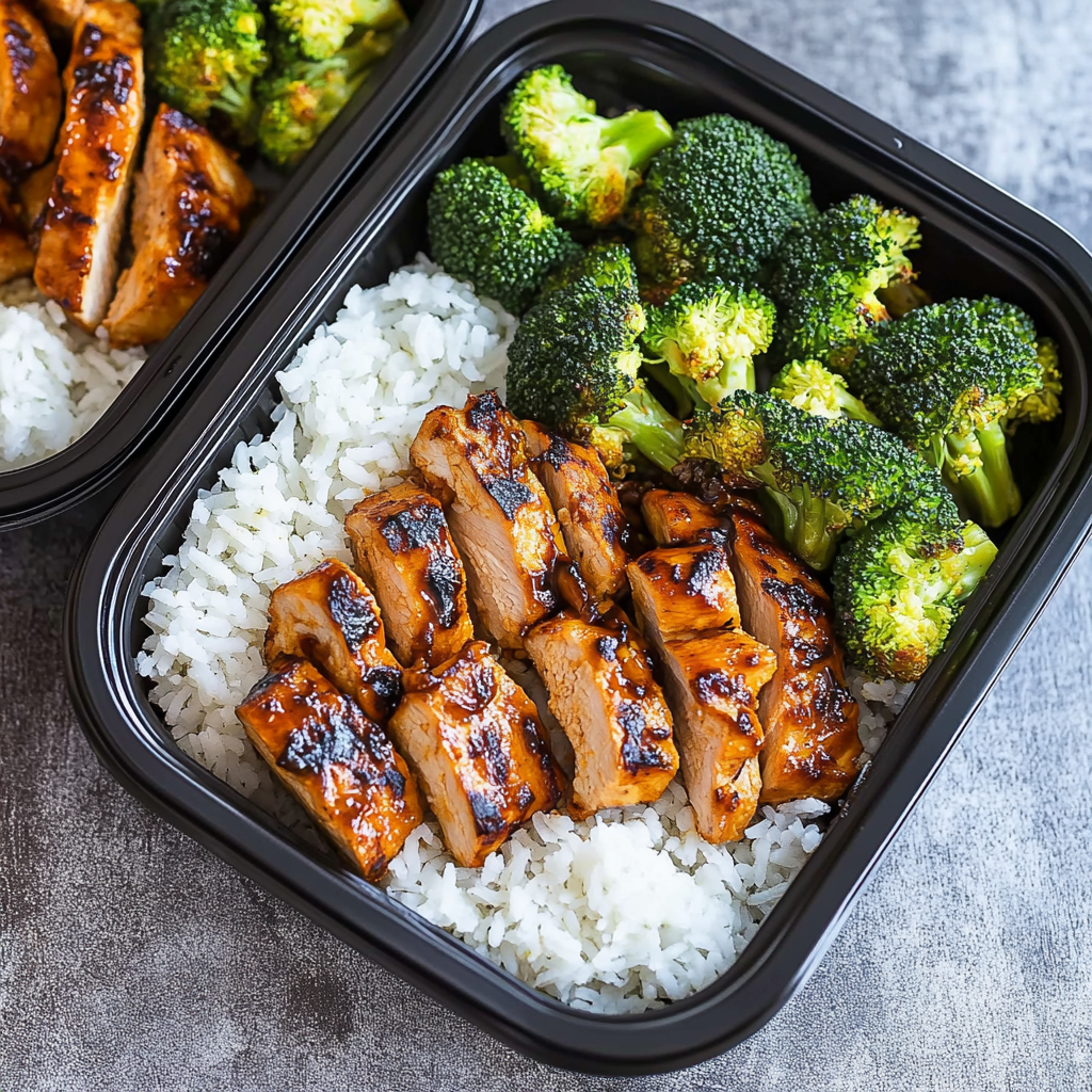 Recipe preparation for Chicken, Rice and Broccoli