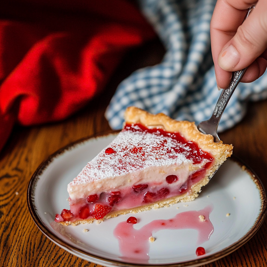 Recipe preparation for Strawberry Pop-Tart Pie
