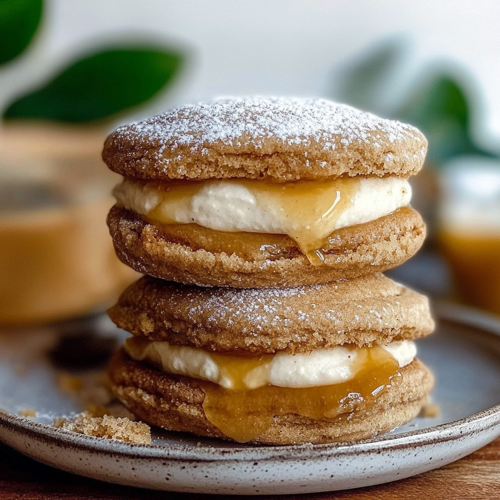 Recipe preparation for Apple Cider Whoopie Pies