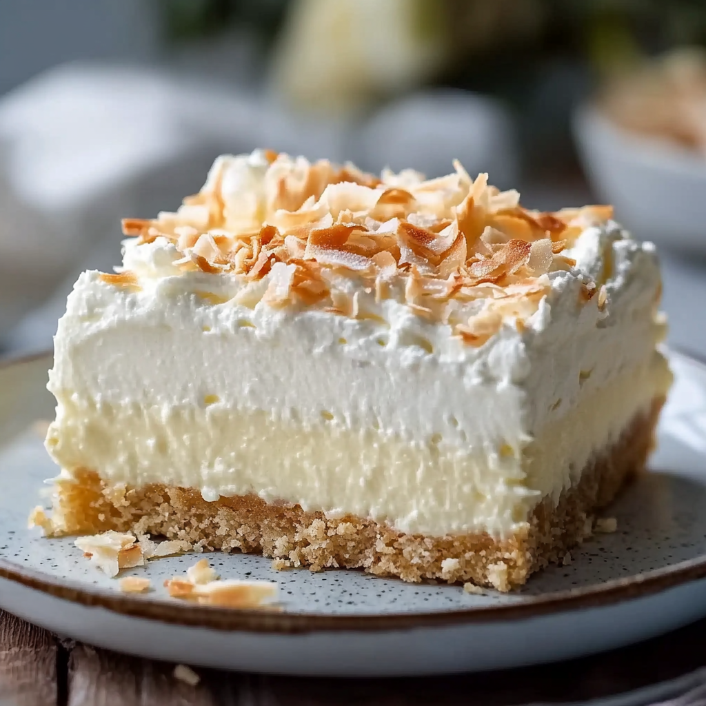 Recipe preparation for Coconut Cream Lush