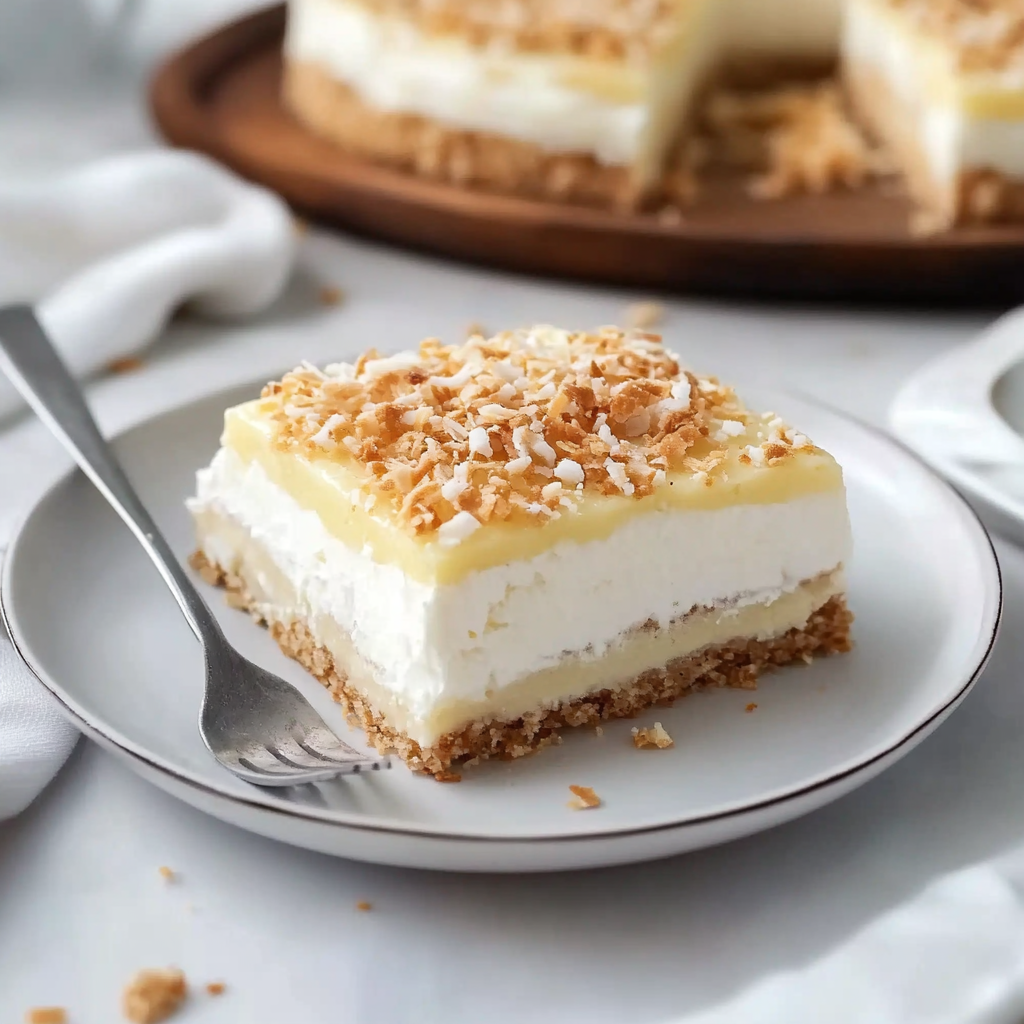 Recipe preparation for Coconut Delight