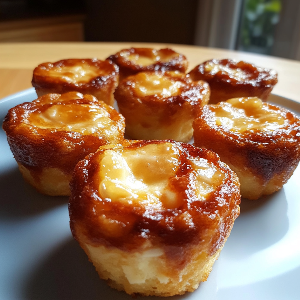 Recipe preparation for Apple pie cheesecake bites