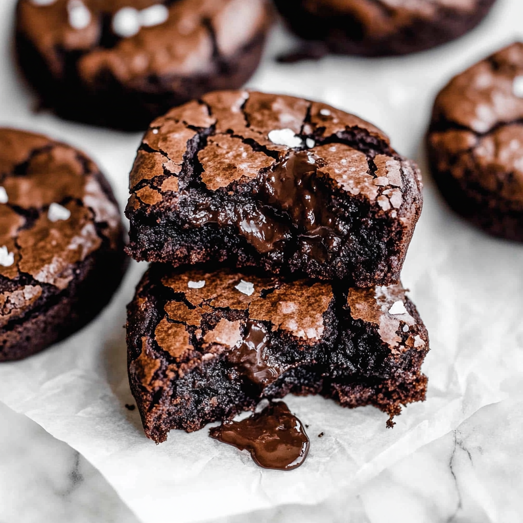 Recipe preparation for Fudgy Chewy Brookies