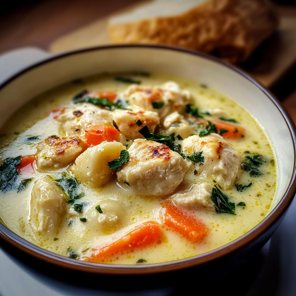 Recipe preparation for Olive Garden Chicken Gnocchi Soup Recipe and Guide
