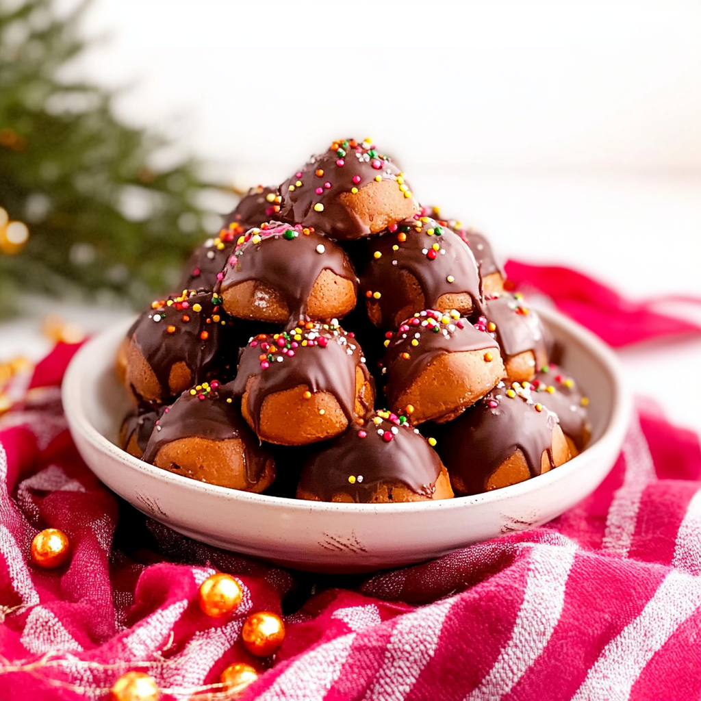 Recipe preparation for Caramel Pretzel Turtles