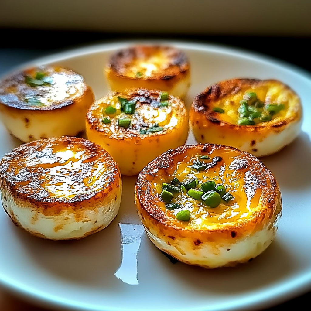 Recipe preparation for Cottage Cheese Egg Bites