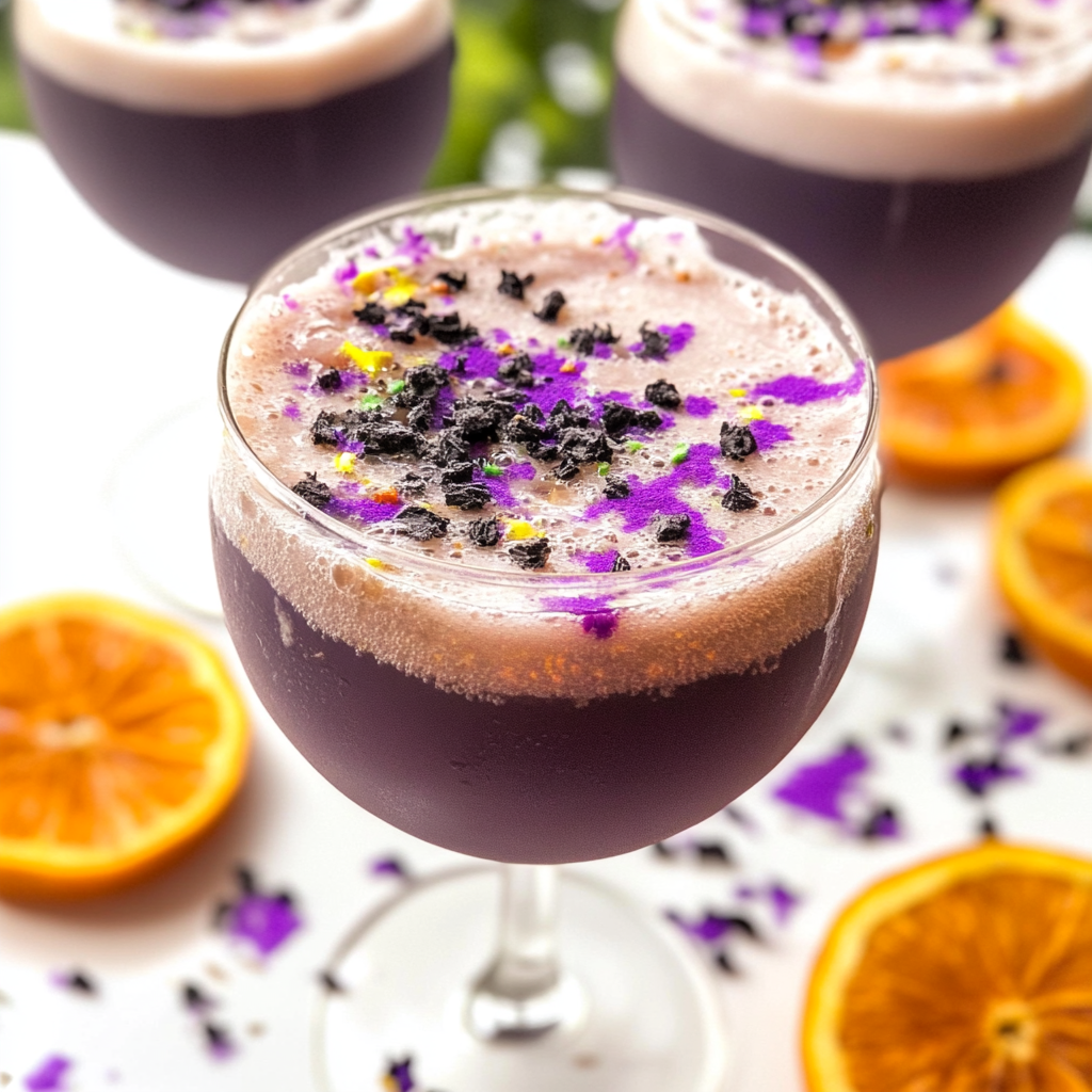 Recipe preparation for Witch’s Brew Punch