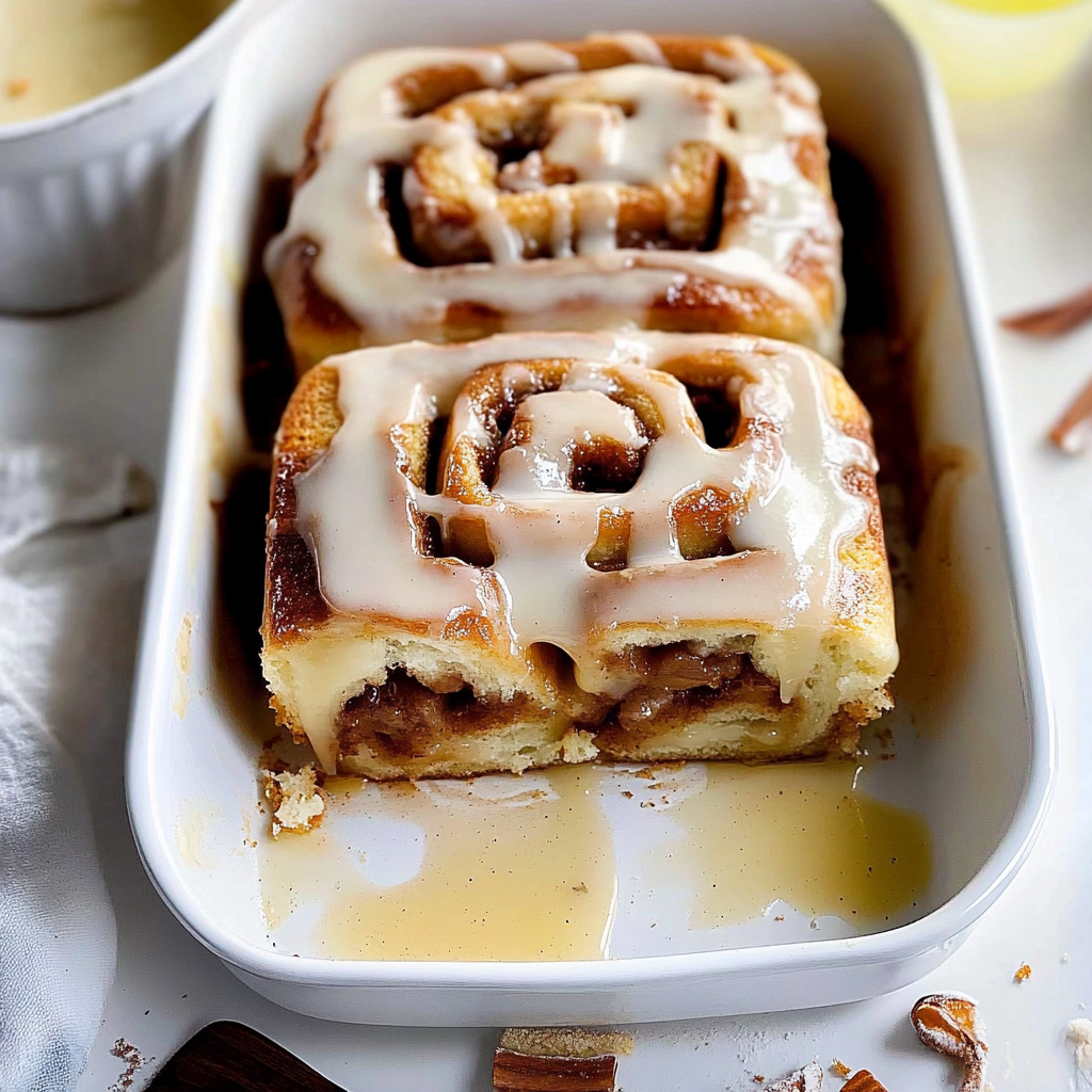 Recipe preparation for Apple Cinnamon Rolls