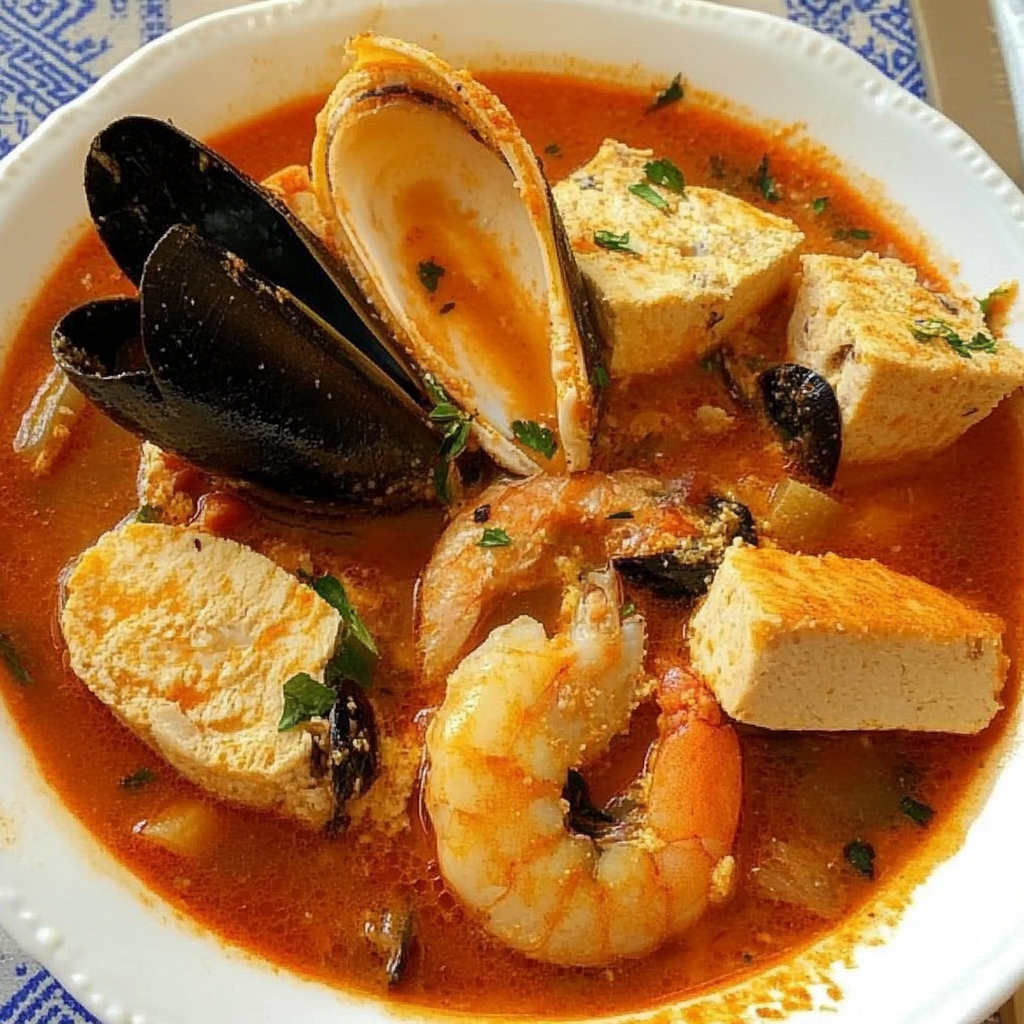 Recipe preparation for Provencal Fish Stew (Bouillabaisse)