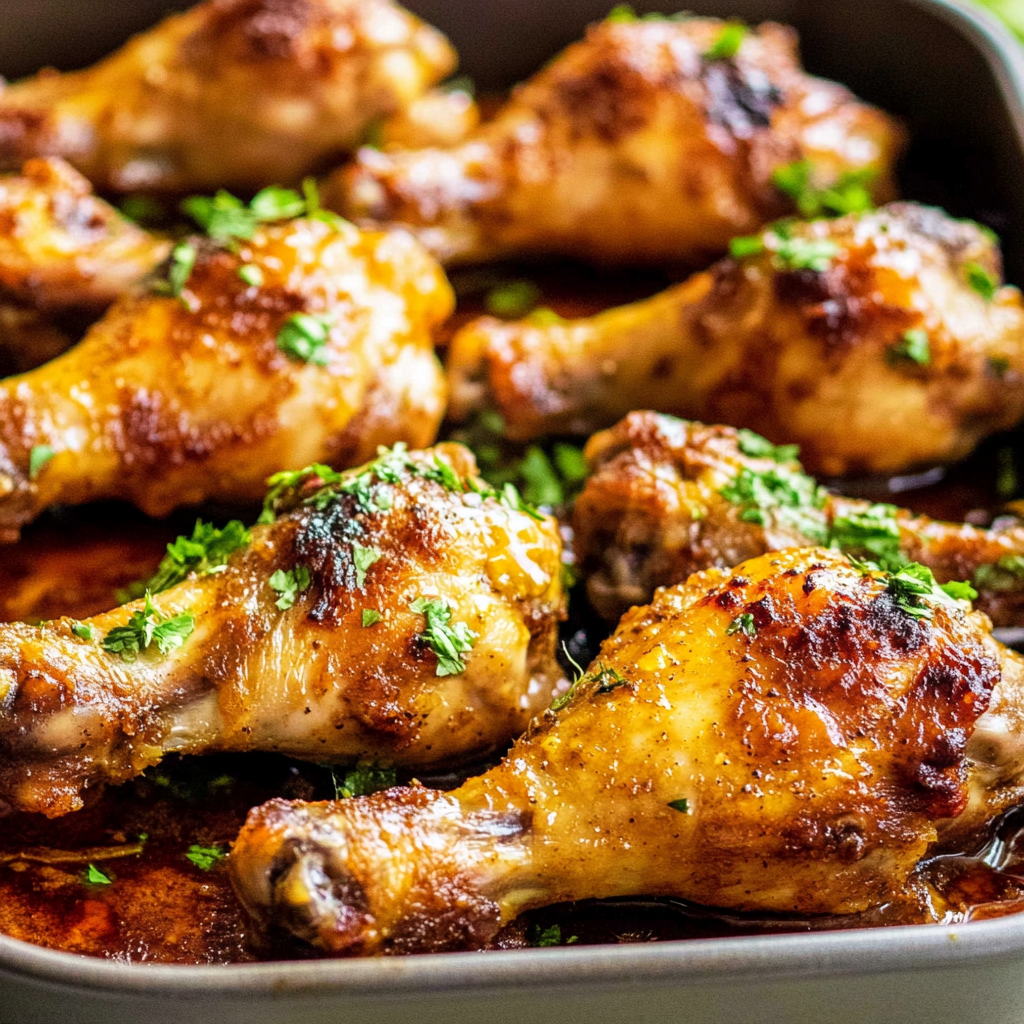 Recipe preparation for Gingerbread Spiced Chicken Drumsticks