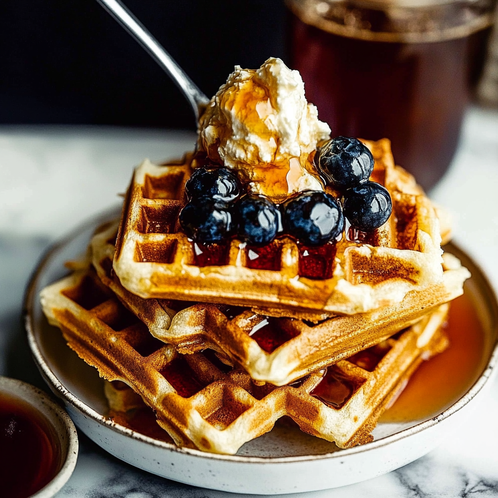 Recipe preparation for Gluten-Free Almond Flour Waffles