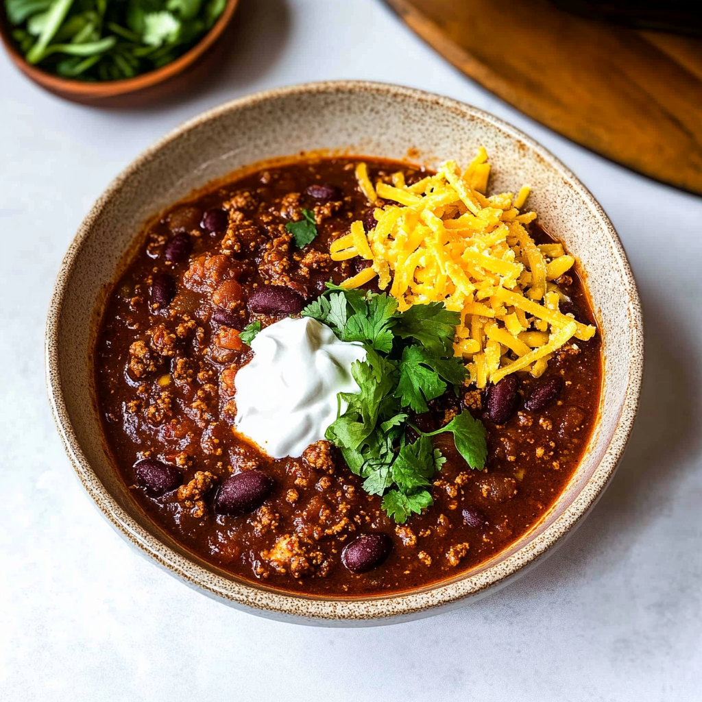 Recipe preparation for Dutch Oven Chili