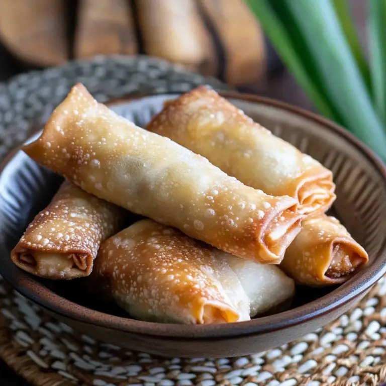 Banana Spring Rolls