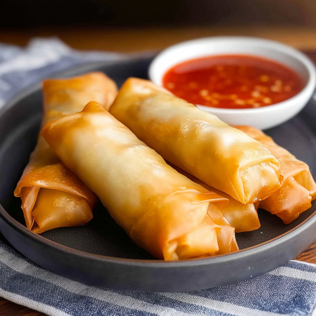 Recipe preparation for Spring Rolls