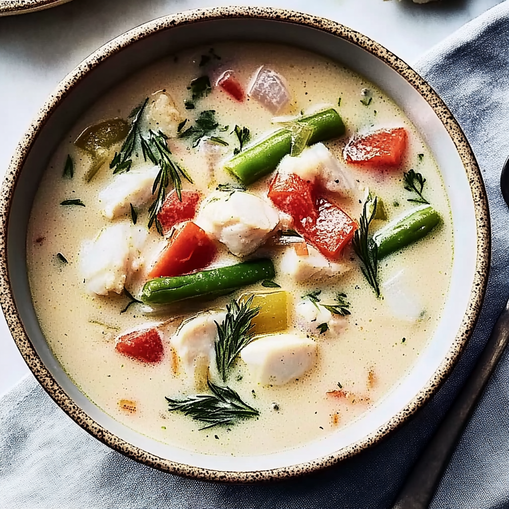 Recipe preparation for Alaskan Cod Chowder