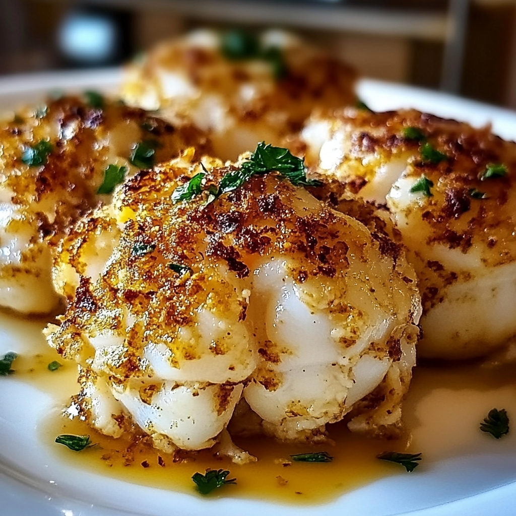 Recipe preparation for Baked Crab Bombs