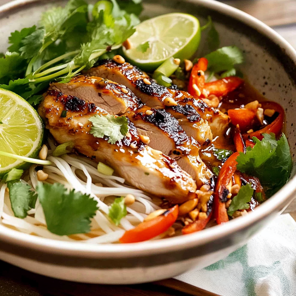 Recipe preparation for Vietnamese Lemongrass Chicken