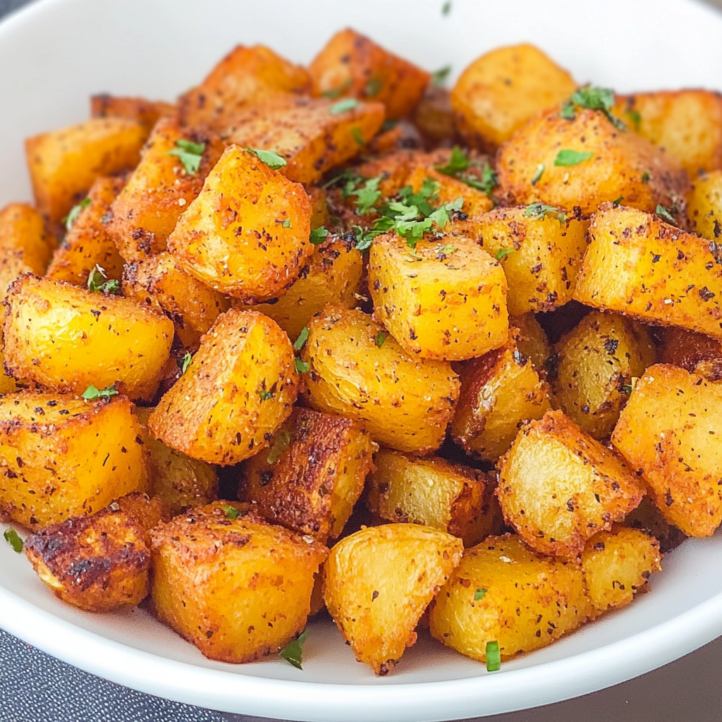 Recipe preparation for Mexican Potatoes