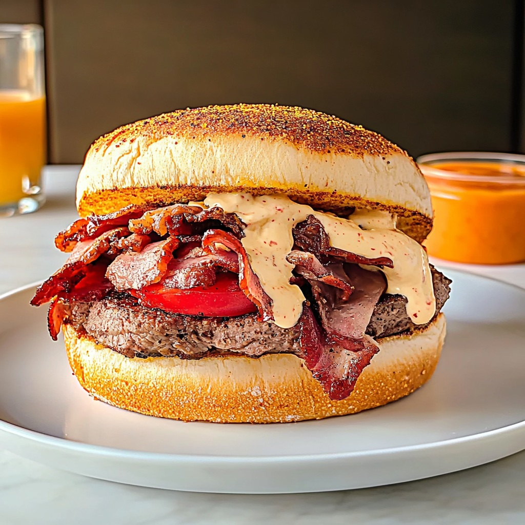 Recipe preparation for Roast Beef Sandwiches