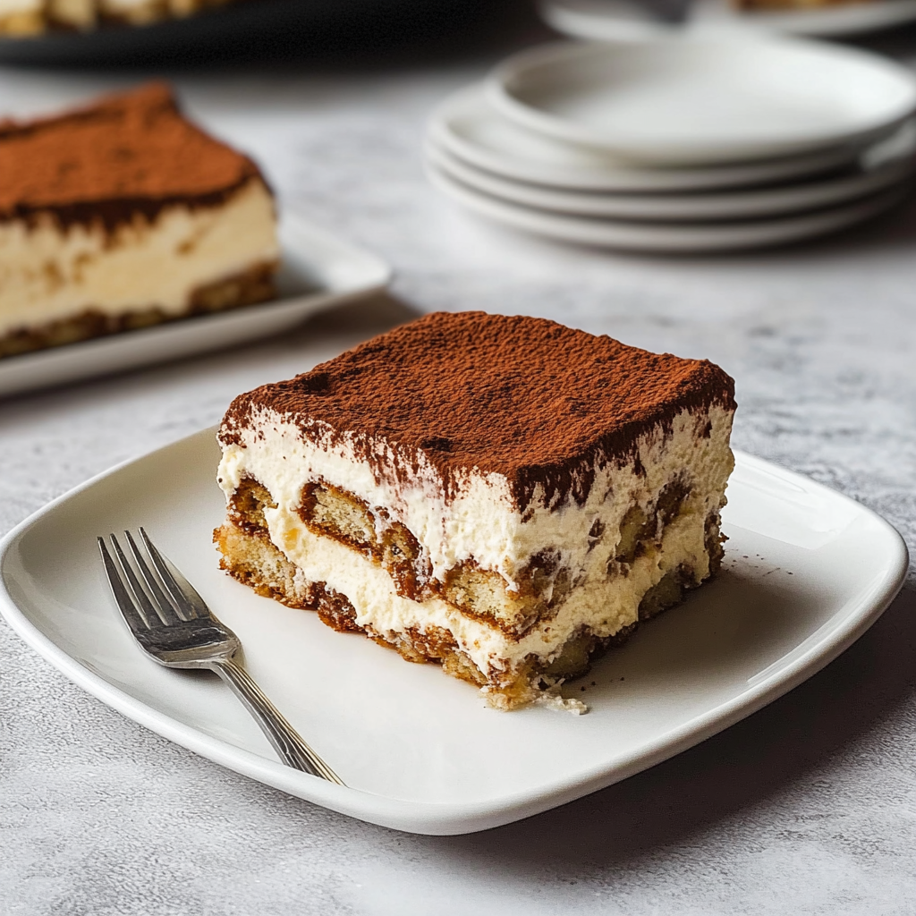 Recipe preparation for Classic Tiramisu