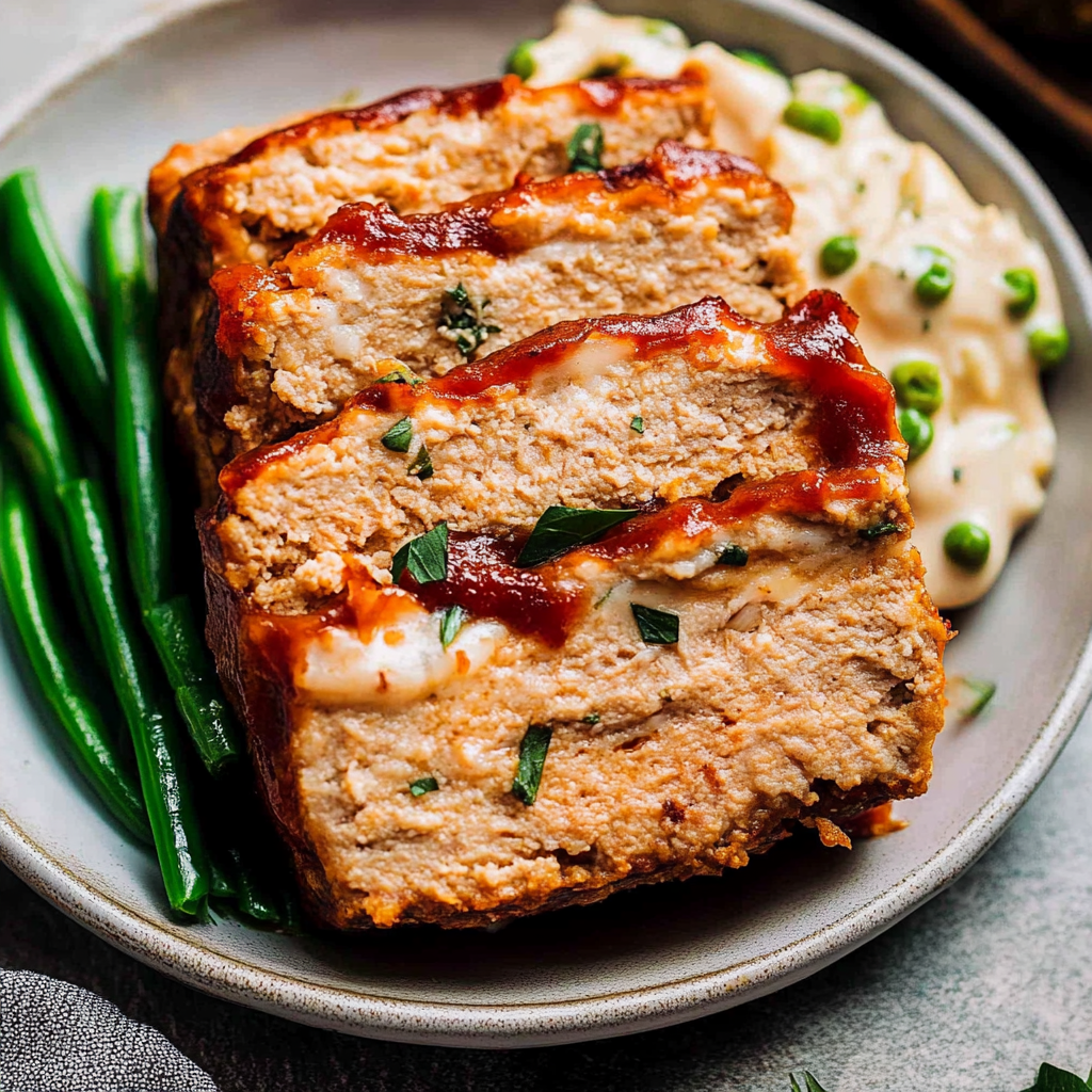 Recipe preparation for Chicken Meatloaf
